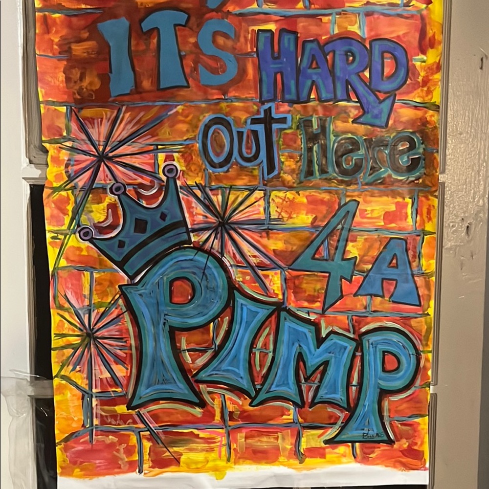 Colorful Urban Art Poster